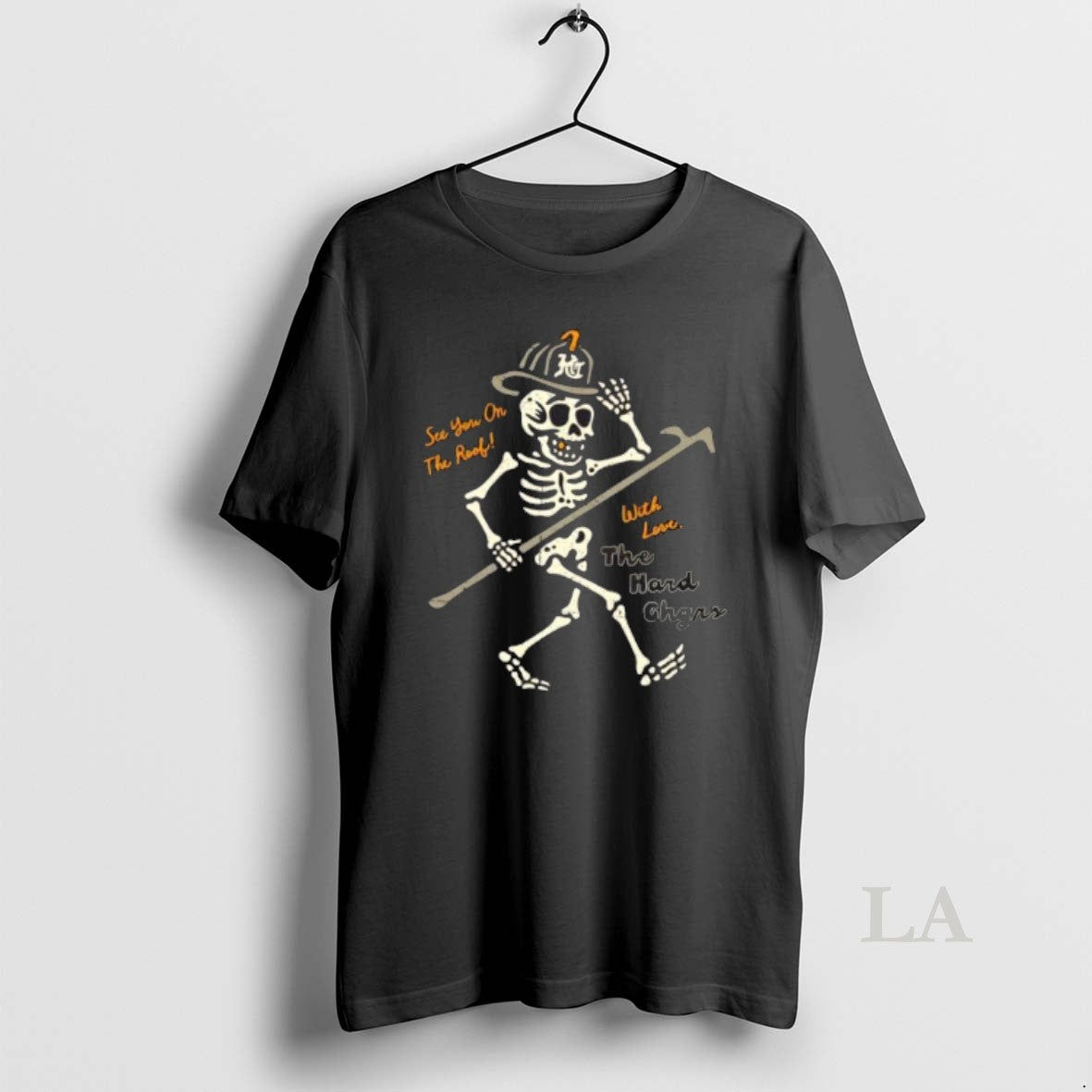 Original Skeleton See You On The Roof Shirt Hoodie Sweatshirt | PurePodTees.com