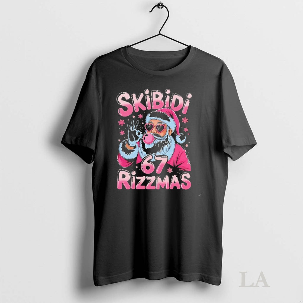 Original Skibidi 67 Rizzmas Christmas Santa Shirt Hoodie Sweatshirt | PurePodTees.com