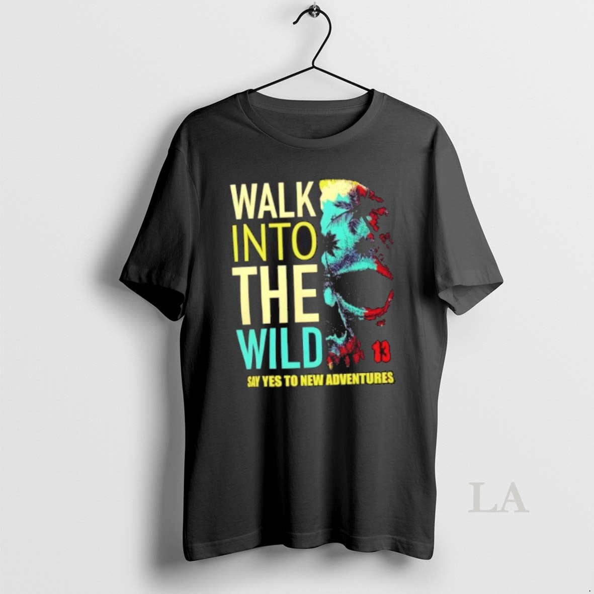 Original Skull Walk Into The Wild Say Yes To New Adventures Shirt Hoodie Sweatshirt | PurePodTees.com