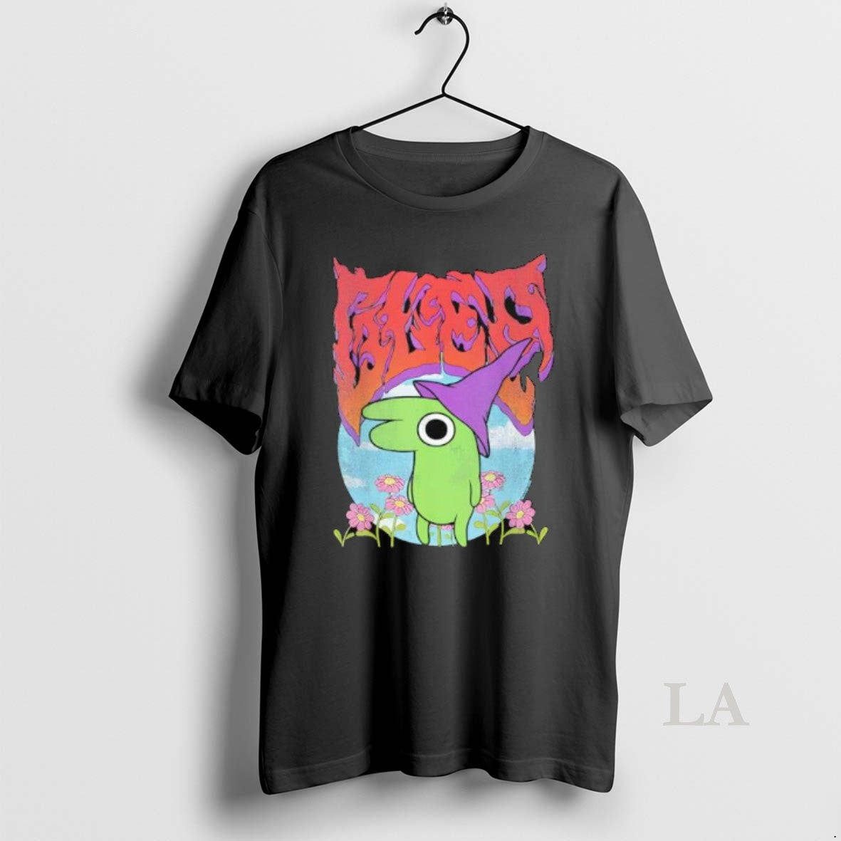 Original Smiling Friends Glep Vintage Heavy Metal Flowers Cartoon Shirt Hoodie Sweatshirt | PurePodTees.com
