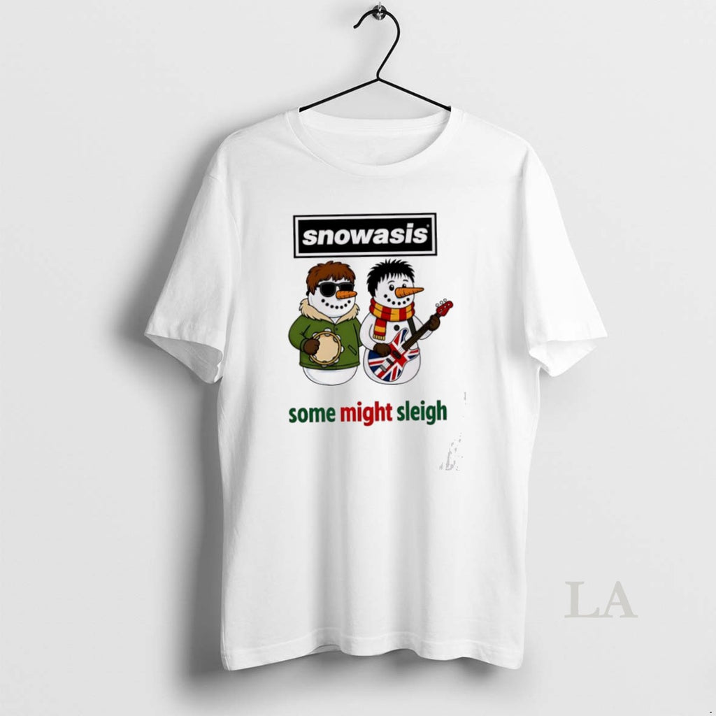 Original Snowasis Some Might Sleigh Brothers Music Christmas 2025 Shirt Hoodie Sweatshirt | PurePodTees.com