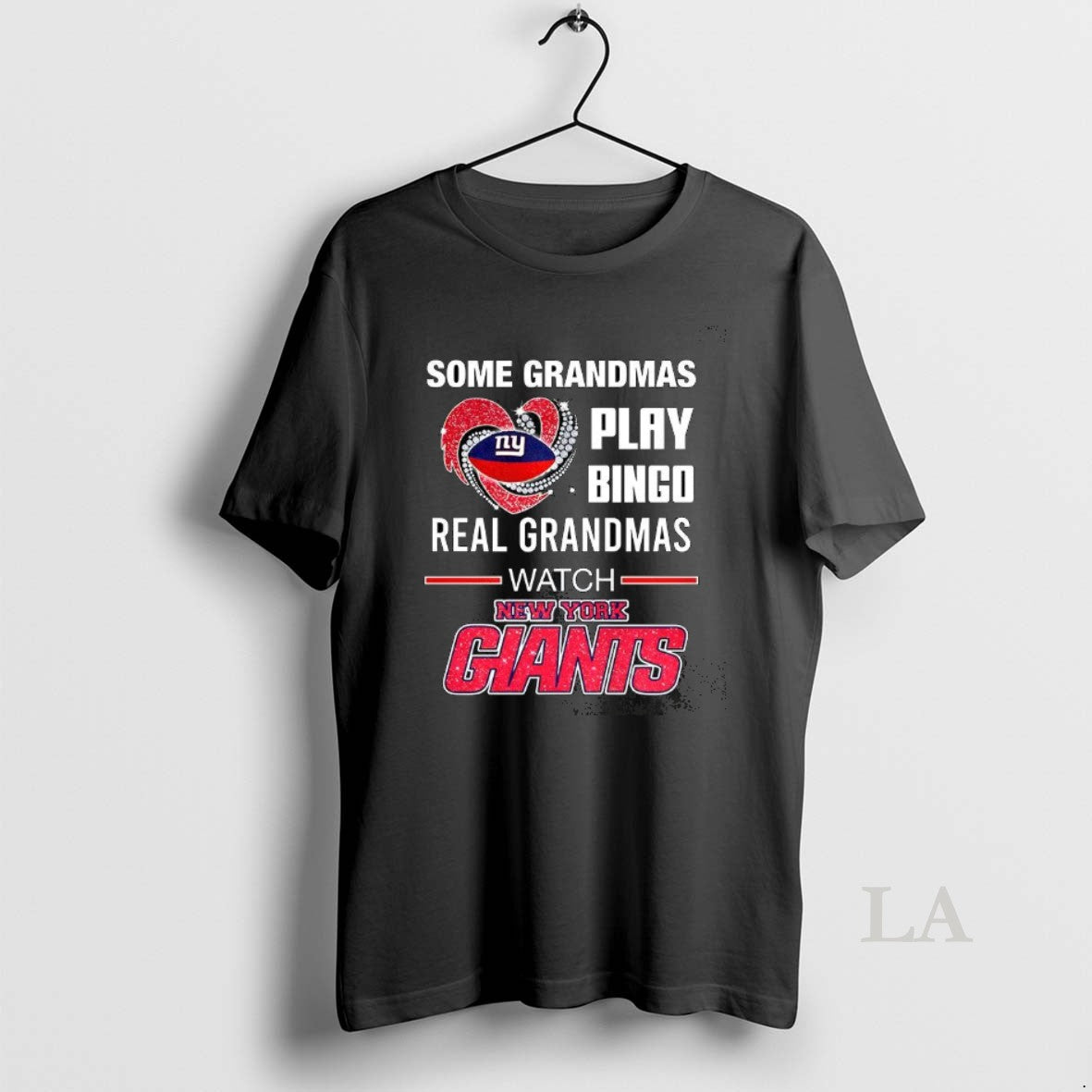 Original Some Grandmas Play Bingo Real Grandmas Watch New York Giants Football Lover Shirt Hoodie Sweatshirt