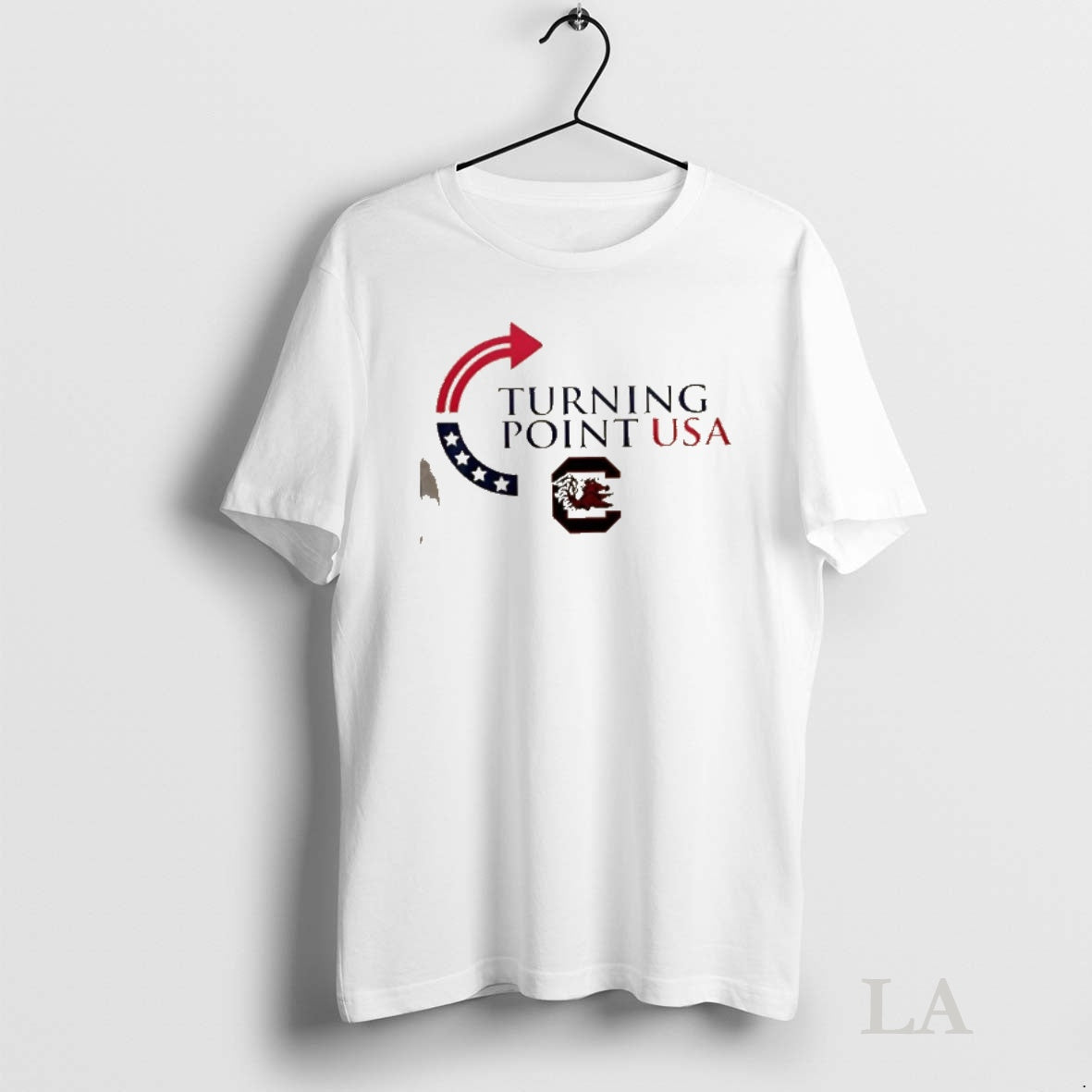 Original South Carolina Gamecocks X Turning Point Usa Freedom Charlie Kirk 2 Sided Shirt Hoodie Sweatshirt | PurePodTees.com