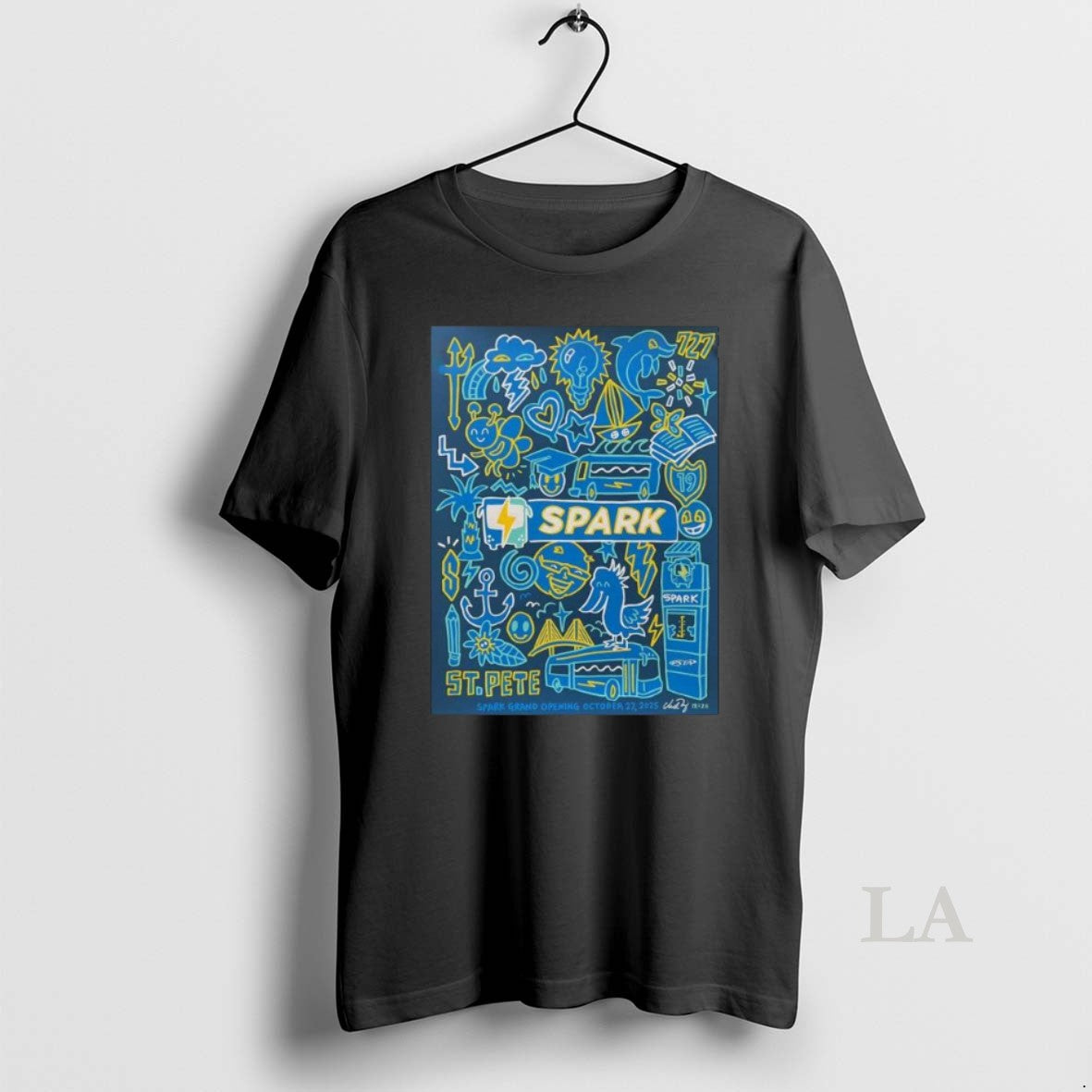 Original Spark October 27 2025 Spark Grand Opening St Shirt Hoodie Sweatshirt | PurePodTees.com