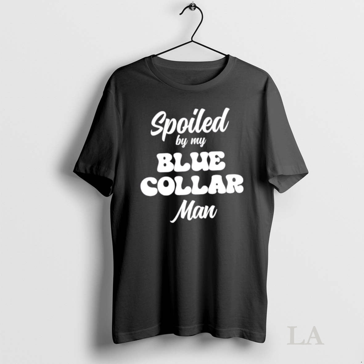 Original Spoiled By My Blue Collar Man Shirt Hoodie Sweatshirt | PurePodTees.com