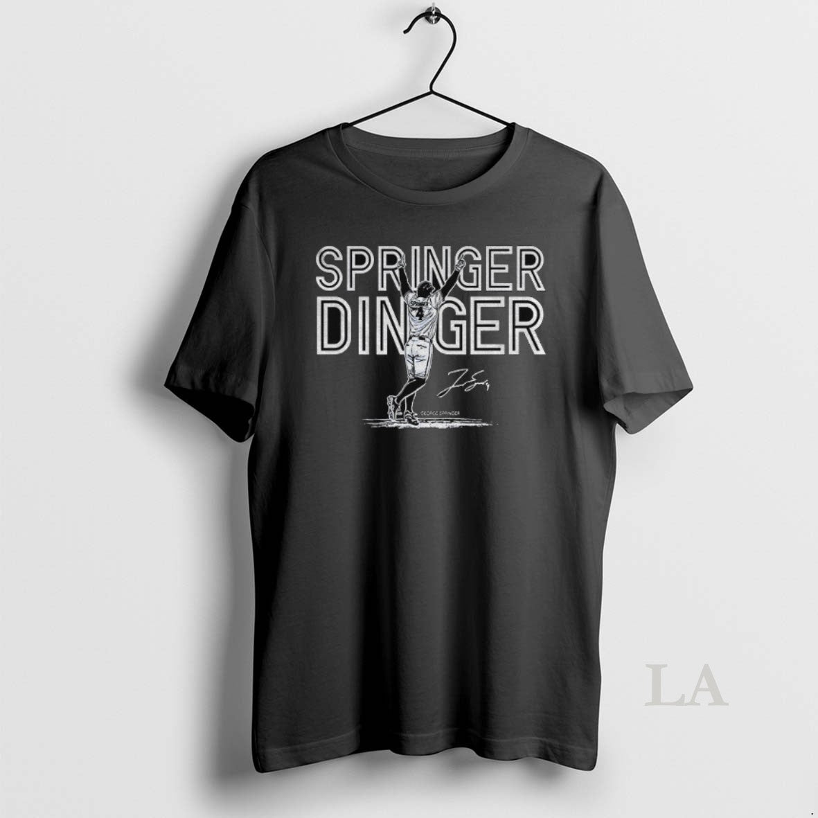 Original Springer Dinger Ftw Toronto Blue Jays Mlb Baseball Signature Shirt Hoodie Sweatshirt | PurePodTees.com