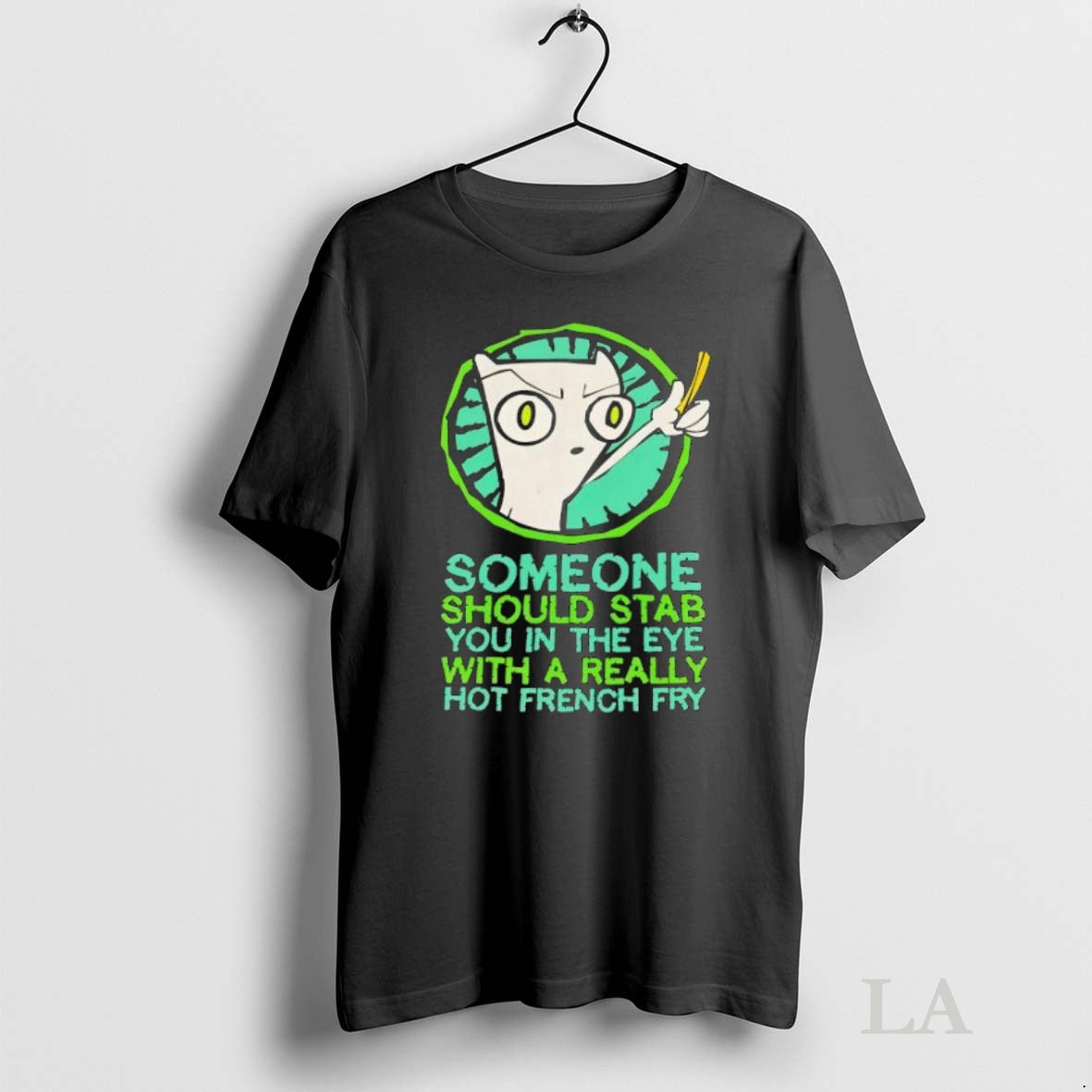 Original Squirrel Someone Should Stab You In The Eye With A Really Hot French Fry Shirt Hoodie Sweatshirt | PurePodTees.com
