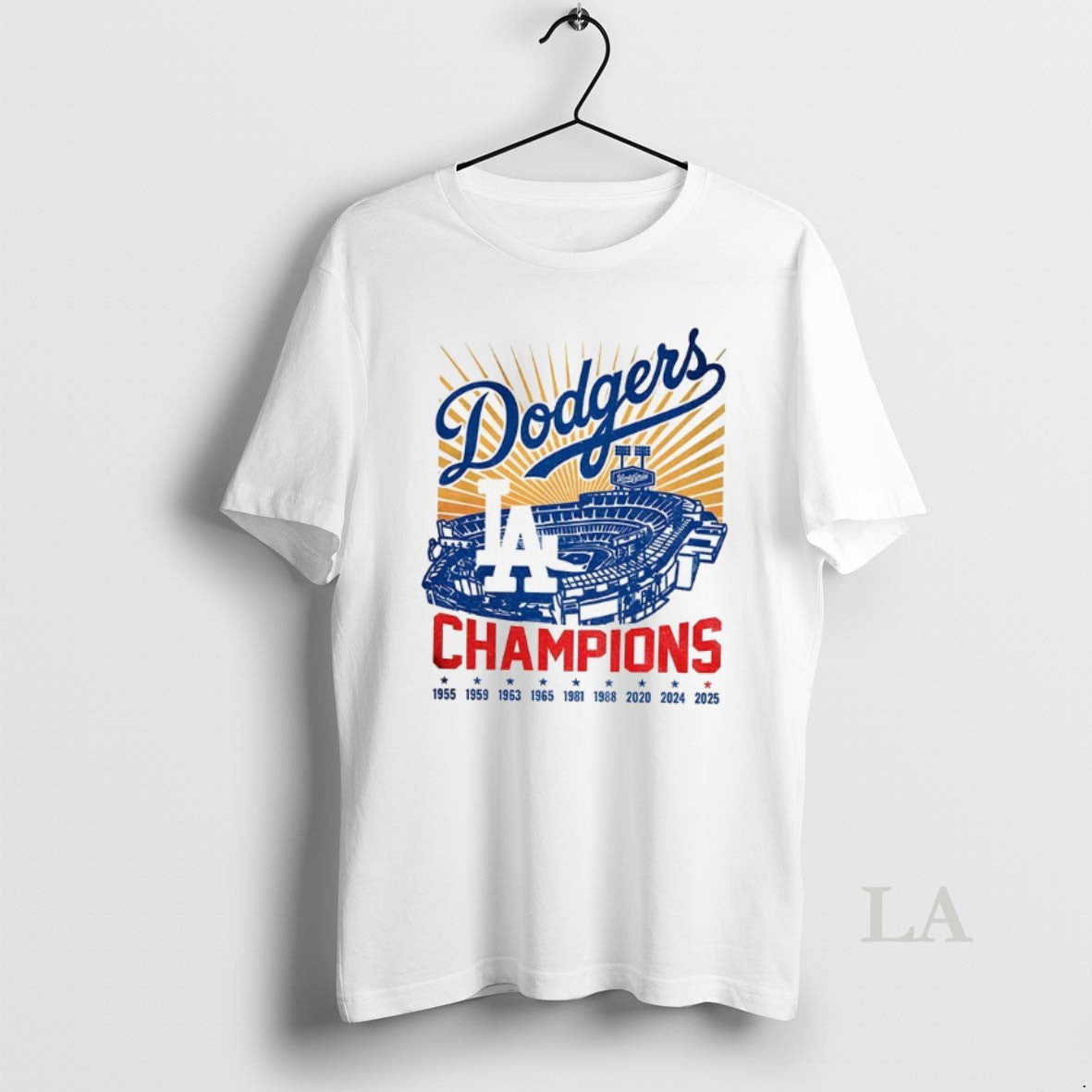 Original Stadium 2025 Los Angeles Dodgers Baseball World Series Champion 1955 2025 Shirt Hoodie Sweatshirt | PurePodTees.com