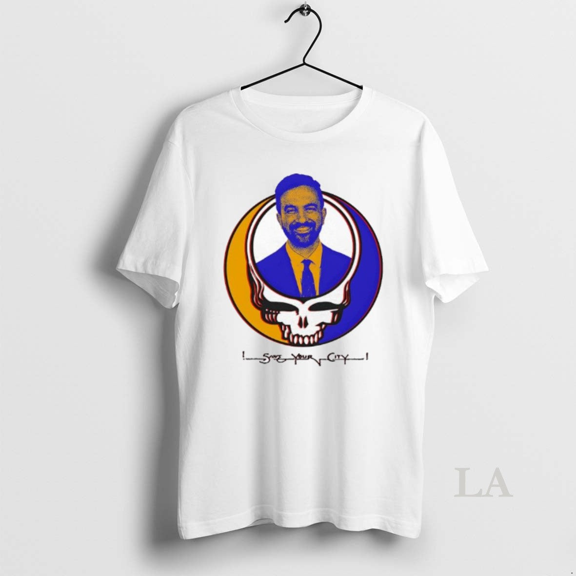 Original Steal Your Face X Zohran Mamdani Logo Shirt Hoodie Sweatshirt | PurePodTees.com
