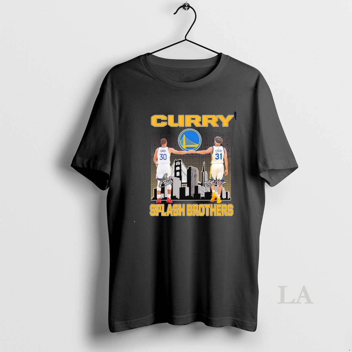 Original Stephen Curry And Seth Curry Splash Brothers Skyline Shirt Hoodie Sweatshirt | PurePodTees.com