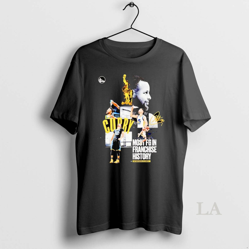 Original Stephen Curry Most Fg In Franchise History Shirt Hoodie Sweatshirt | PurePodTees.com