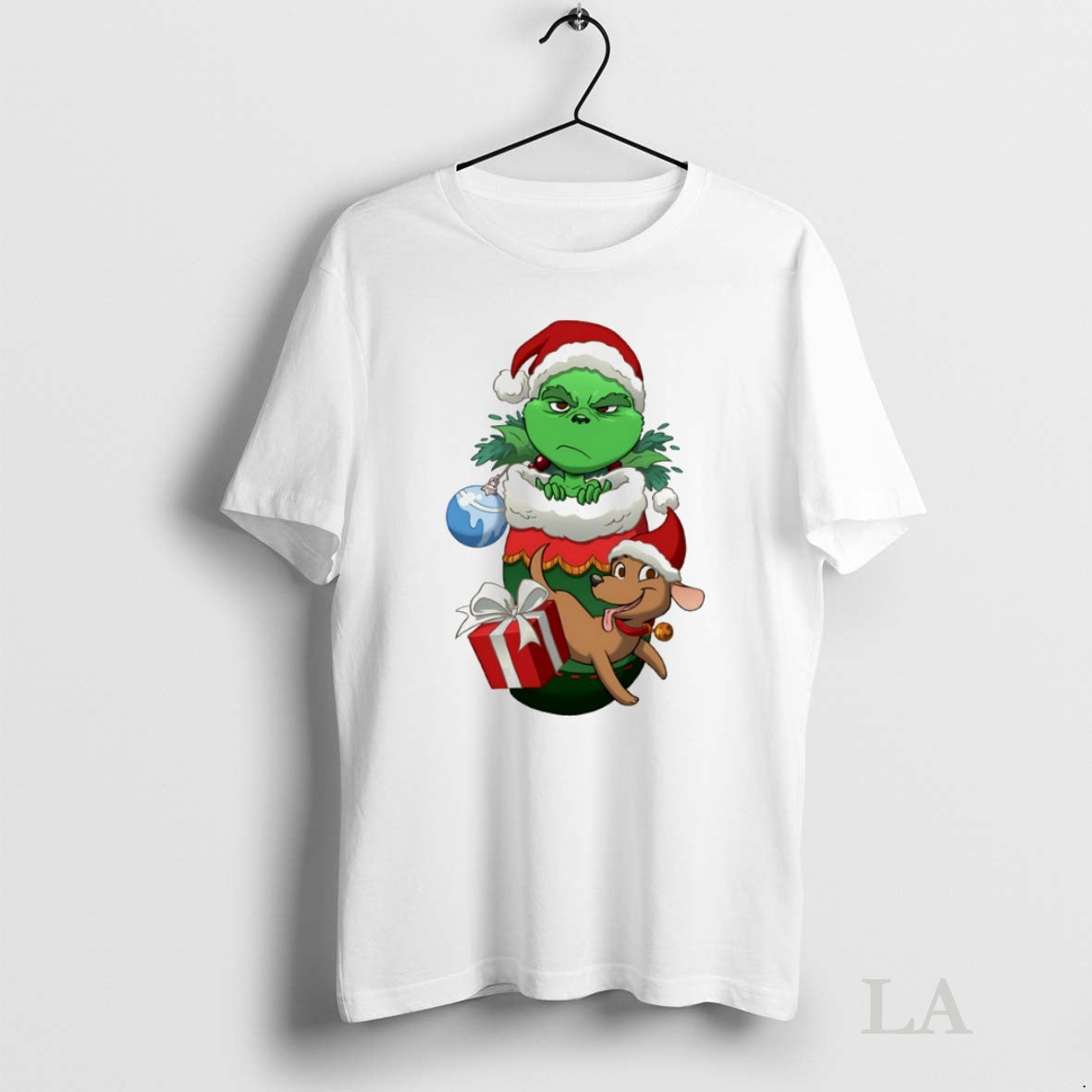 Original Stocking Stuffer Grump Grinch And Max Circle Shirt Hoodie Sweatshirt | PurePodTees.com