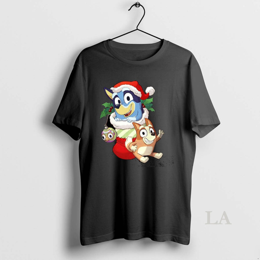 Original Stocking Stuffer Bluey And Bingo Cartoon Shirt Hoodie Sweatshirt | PurePodTees.com