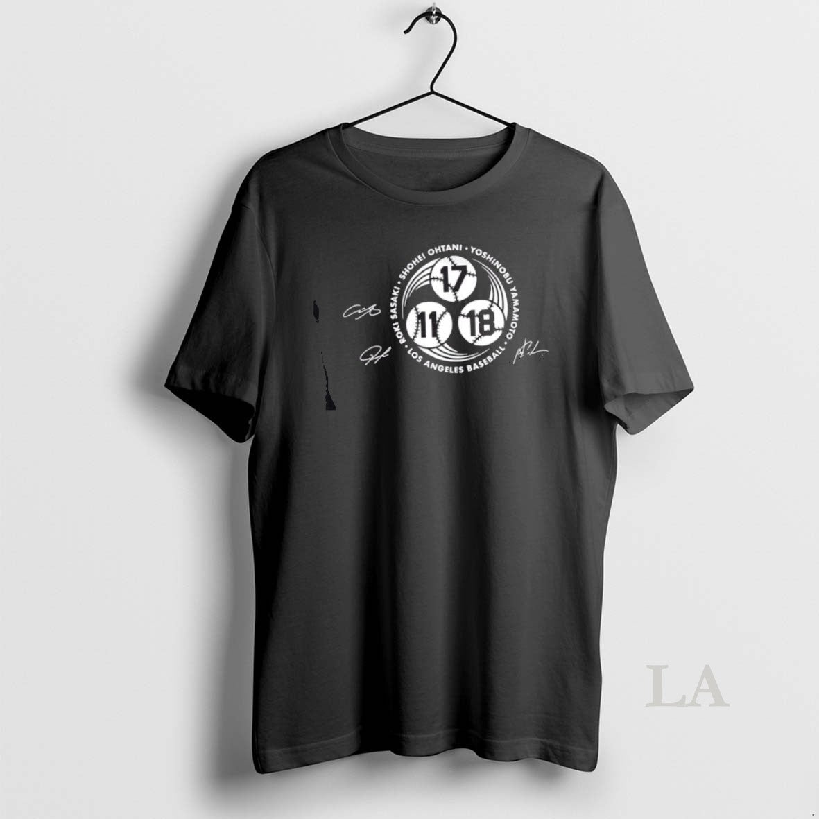 Original Strike 3 Ohtani Yamamoto Sasaki Los Angeles Dodgers Baseball Tomoe Shirt Hoodie Sweatshirt | PurePodTees.com