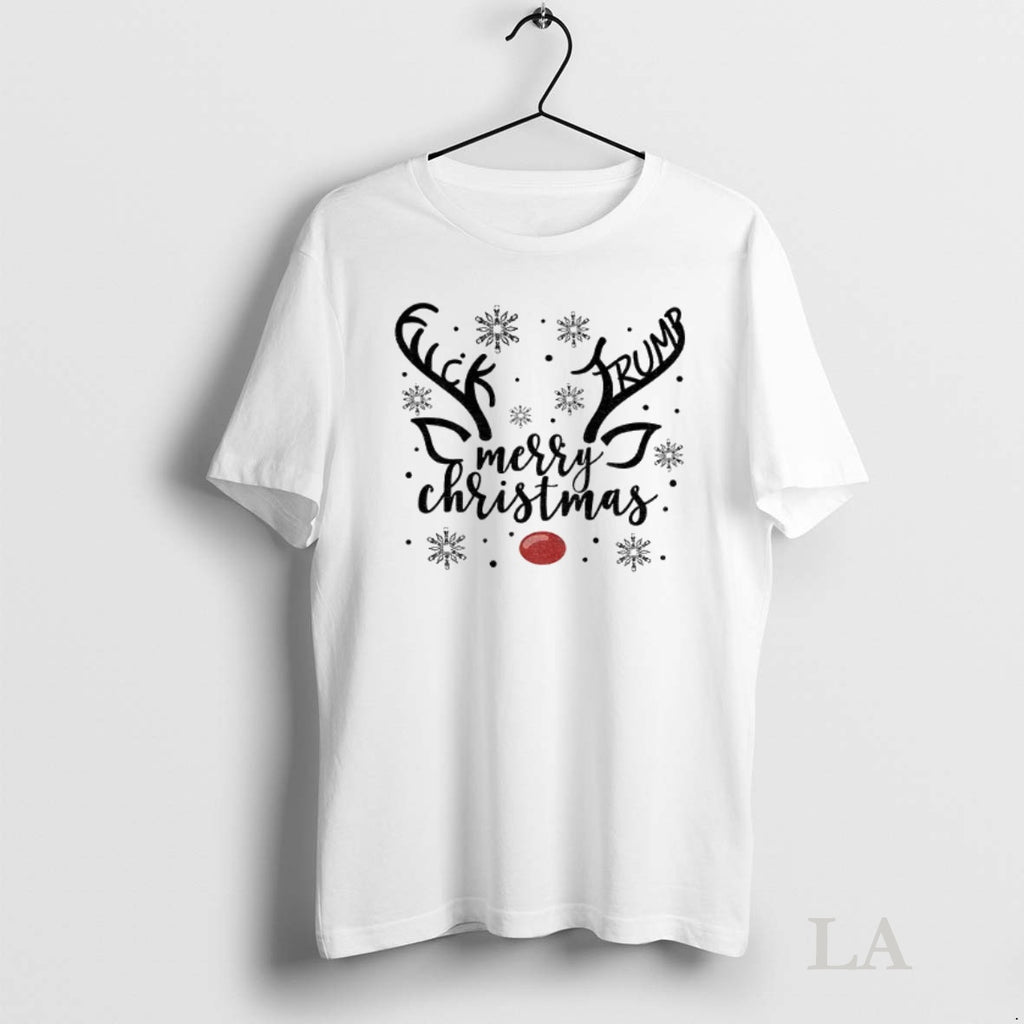 Original Subtle Anti Trump Christmas Raindeer Shirt Hoodie Sweatshirt | PurePodTees.com