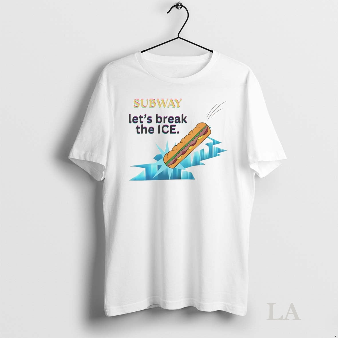 Original Subway Lets Break The Ice Shirt Hoodie Sweatshirt | PurePodTees.com