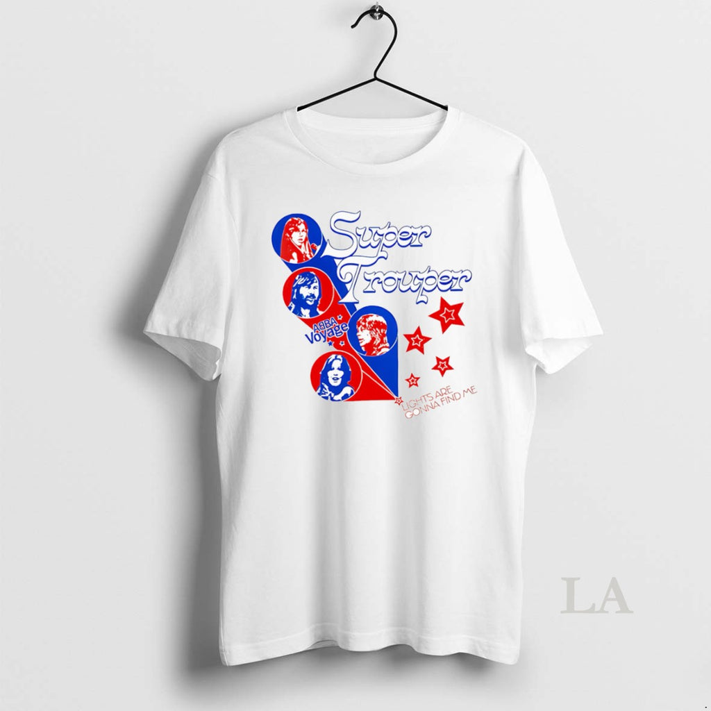 Original Super Trouper Abba Voyage Shirt Hoodie Sweatshirt | PurePodTees.com