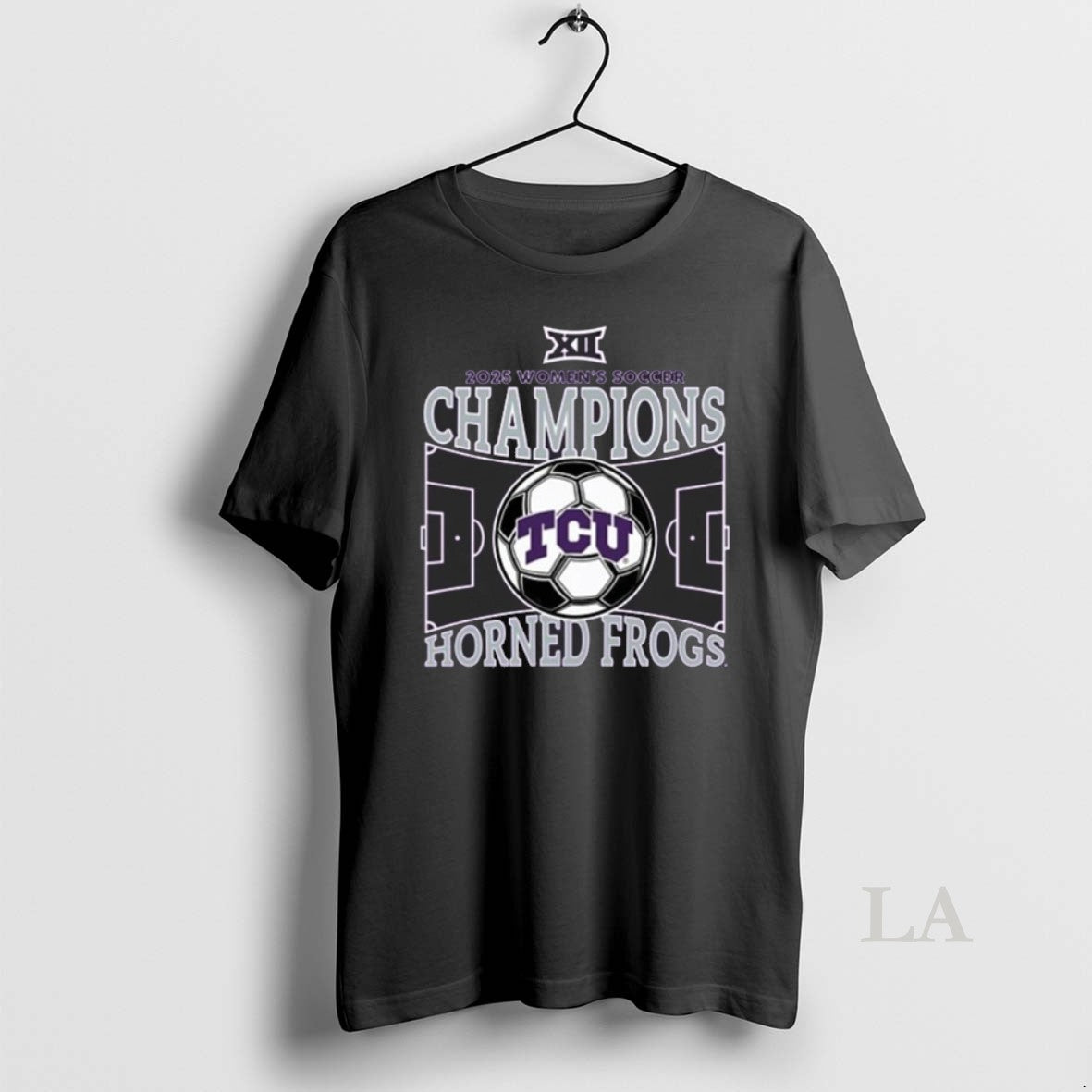 Original Tcu Horned Frogs Texas Christian University Womens Soccer 2025 Big 12 Regular Season Champions Shirt Hoodie...