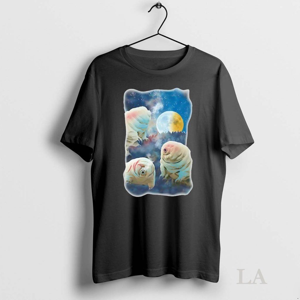 Original Tardigrades Howling At Moon Shirt Hoodie Sweatshirt | PurePodTees.com