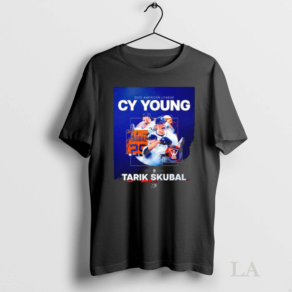 Original Tarik Skubal 2025 American League Cy Young Award Shirt Hoodie Sweatshirt | PurePodTees.com