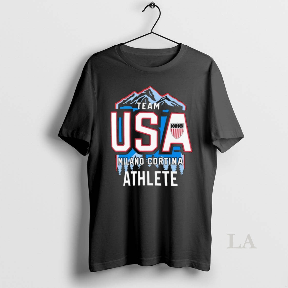 Original Team Usa Milano Cortina Athlete 2026 Winter Olympics Logo Shirt Hoodie Sweatshirt | PurePodTees.com