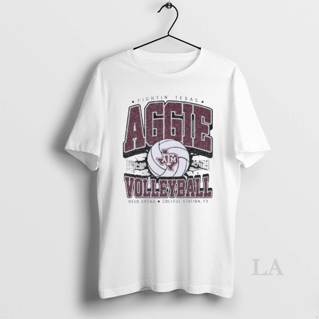 Original Texas Am Aggie Volleyball Boxy Shirt Hoodie Sweatshirt | PurePodTees.com