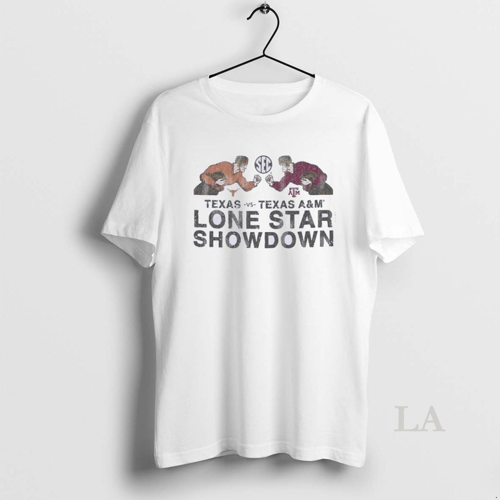 Original Texas Am Aggies Vs Texas Lone Star Showdown Battle Player Shirt Hoodie Sweatshirt | PurePodTees.com