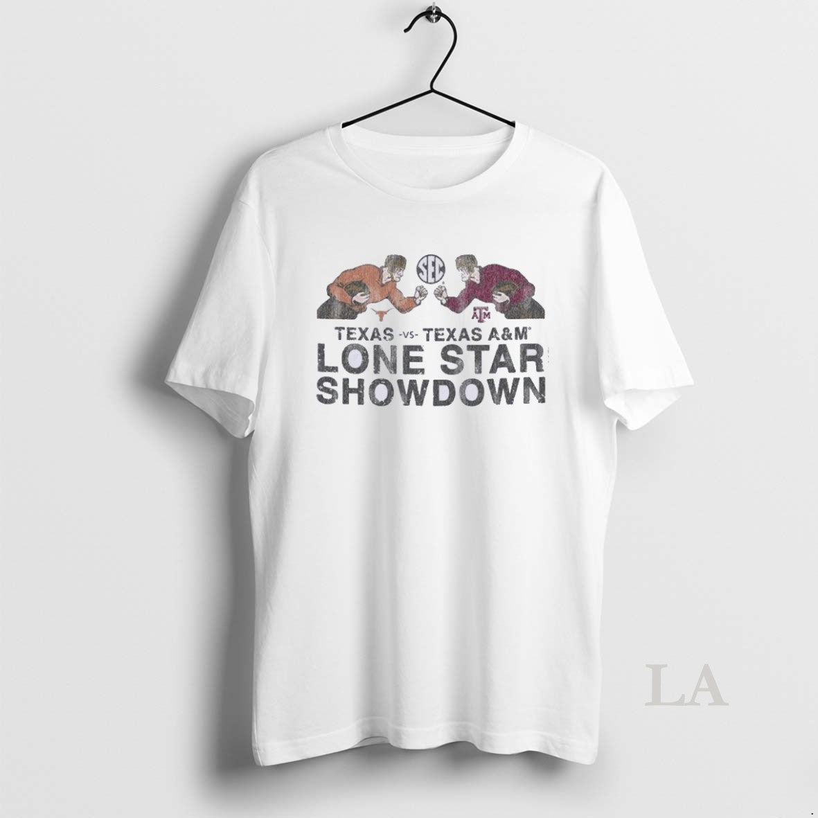 Original Texas Am Aggies Vs Texas Lone Star Showdown Battle Player Shirt Hoodie Sweatshirt | PurePodTees.com