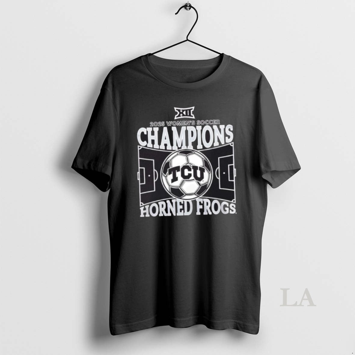 Original Texas Christian University Womens Soccer 2025 Big 12 Regular Season Champions 2 Sided Shirt Hoodie Sweatshirt