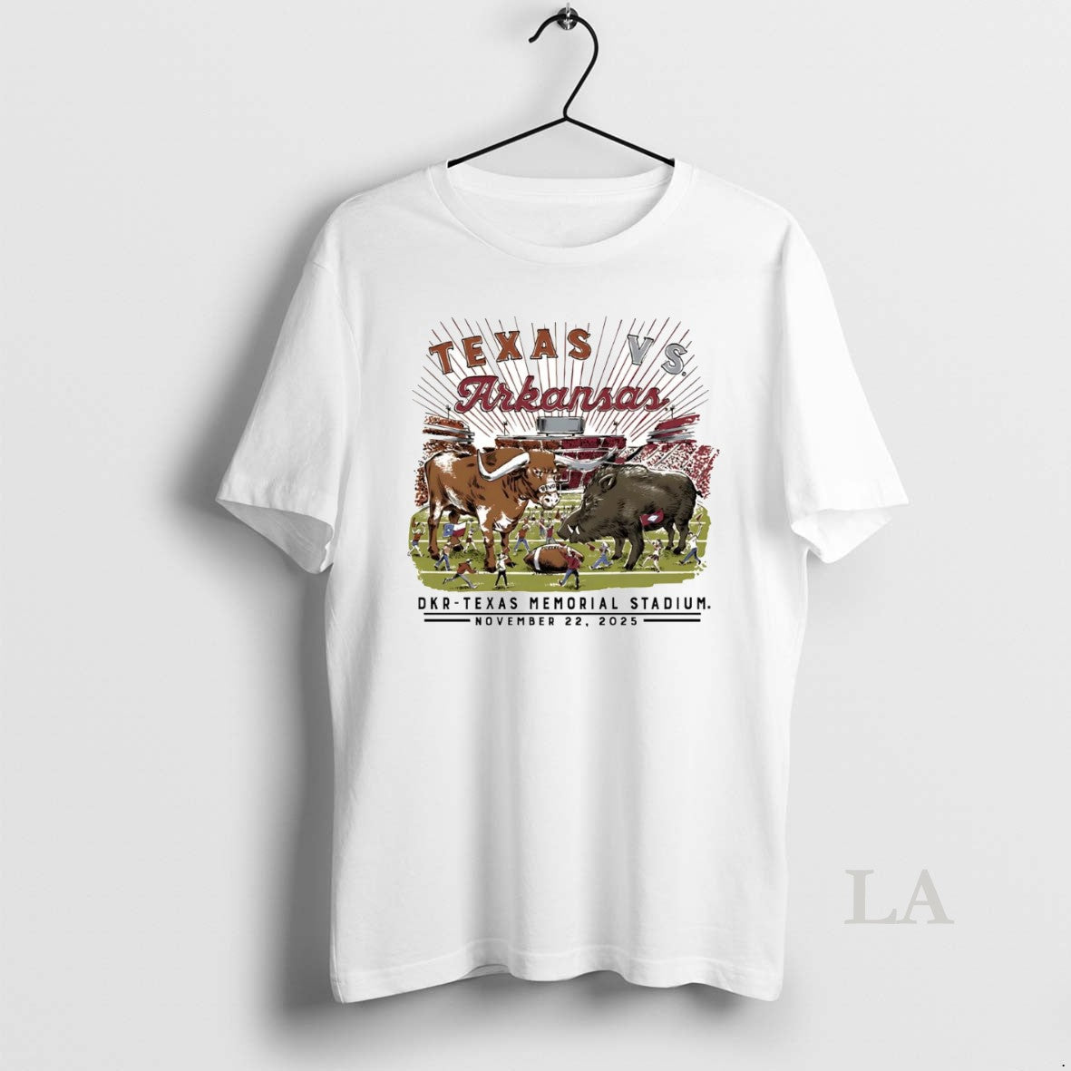 Original Texas Longhorns Vs Arkansas Razorbacks Game Day 2025 Shirt Hoodie Sweatshirt | PurePodTees.com