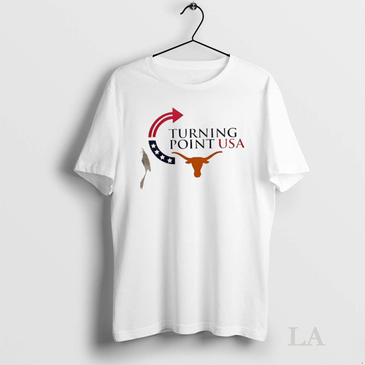 Original Texas Longhorns X Turning Point Usa Freedom Charlie Kirk 2 Sided Shirt Hoodie Sweatshirt | PurePodTees.com