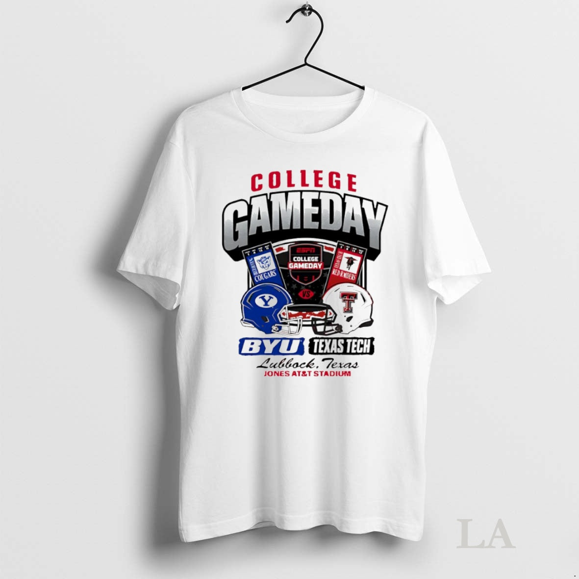 Original Texas Tech Red Raiders Vs Byu Cougars College Gameday Helmet Circle Shirt Hoodie Sweatshirt | PurePodTees.com
