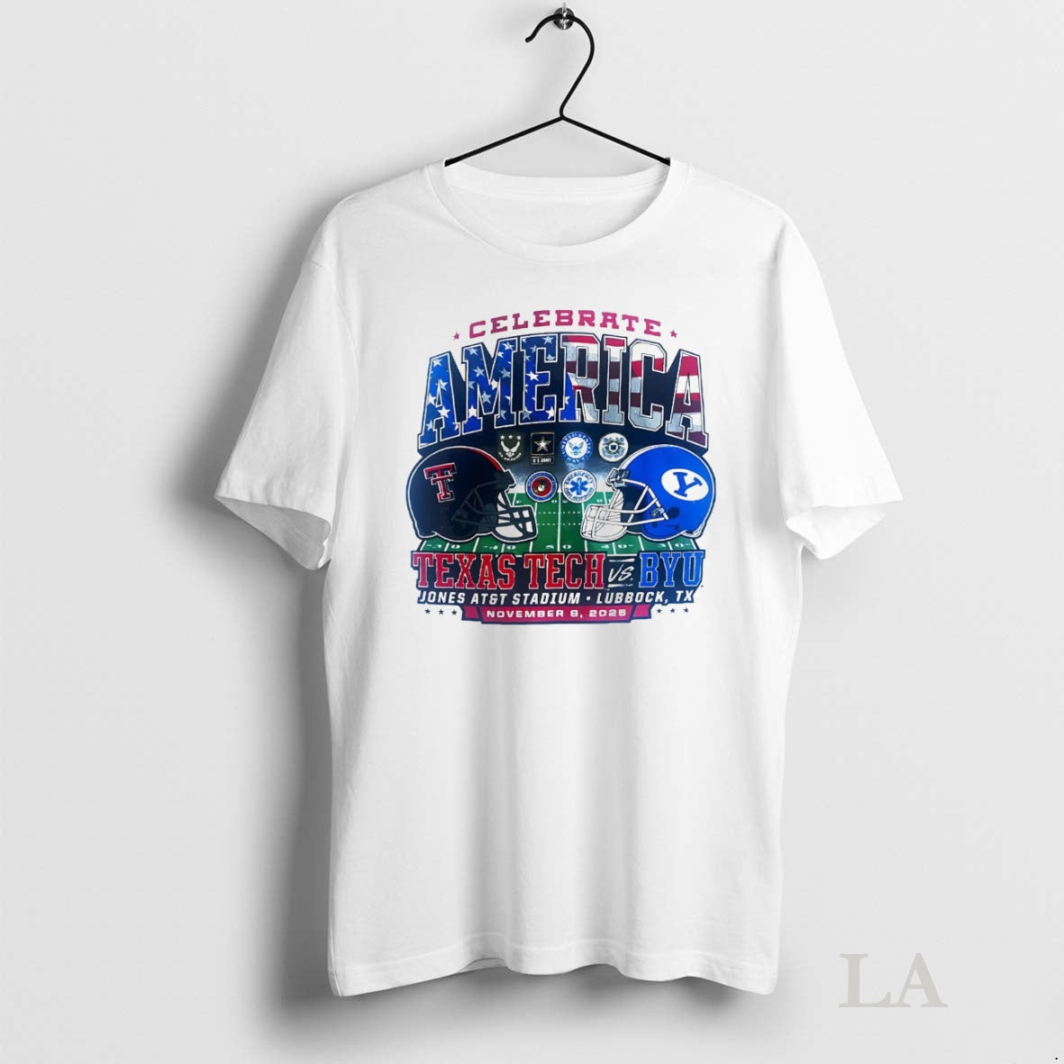 Original Texas Tech Red Raiders Vs Byu Cougars Celebrate America 2025 Shirt Hoodie Sweatshirt | PurePodTees.com