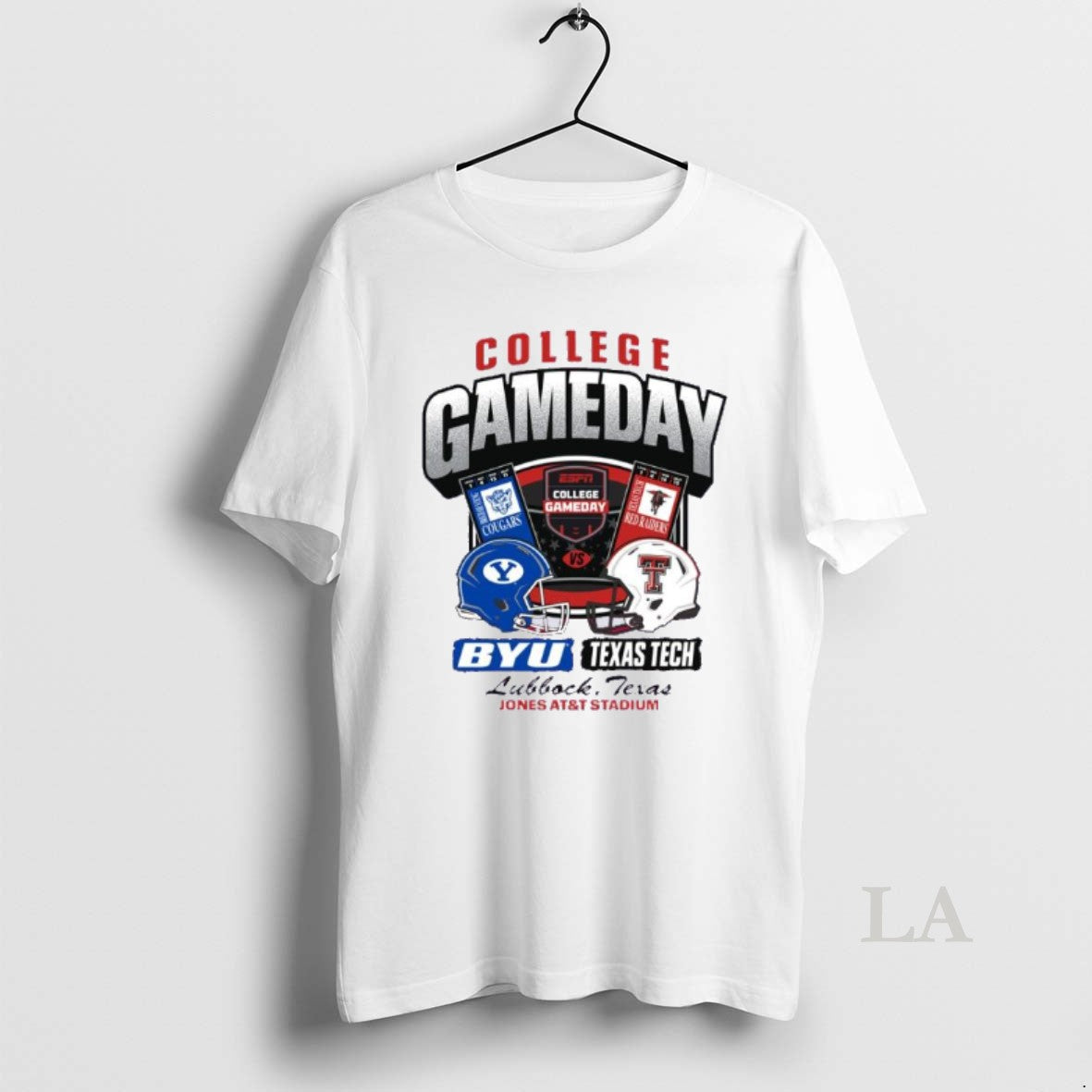 Original Texas Tech Vs Byu Cougars 2025 College Gameday Duel Helmet Shirt Hoodie Sweatshirt | PurePodTees.com