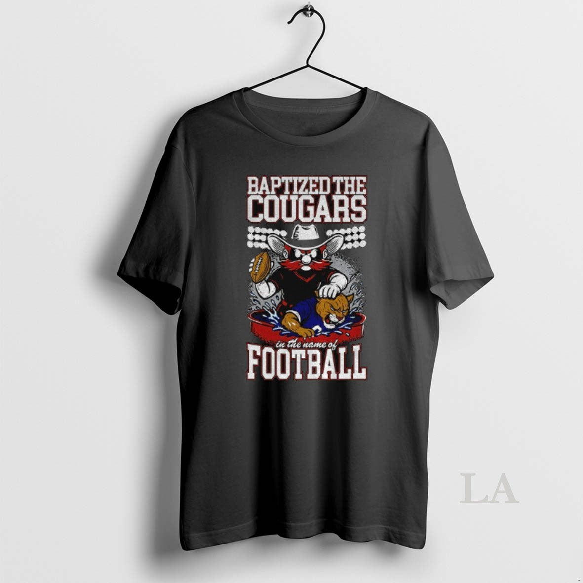 Original Texas Tech Beat Byu Baptized The Cougars In The Name Of Football Shirt Hoodie Sweatshirt | PurePodTees.com
