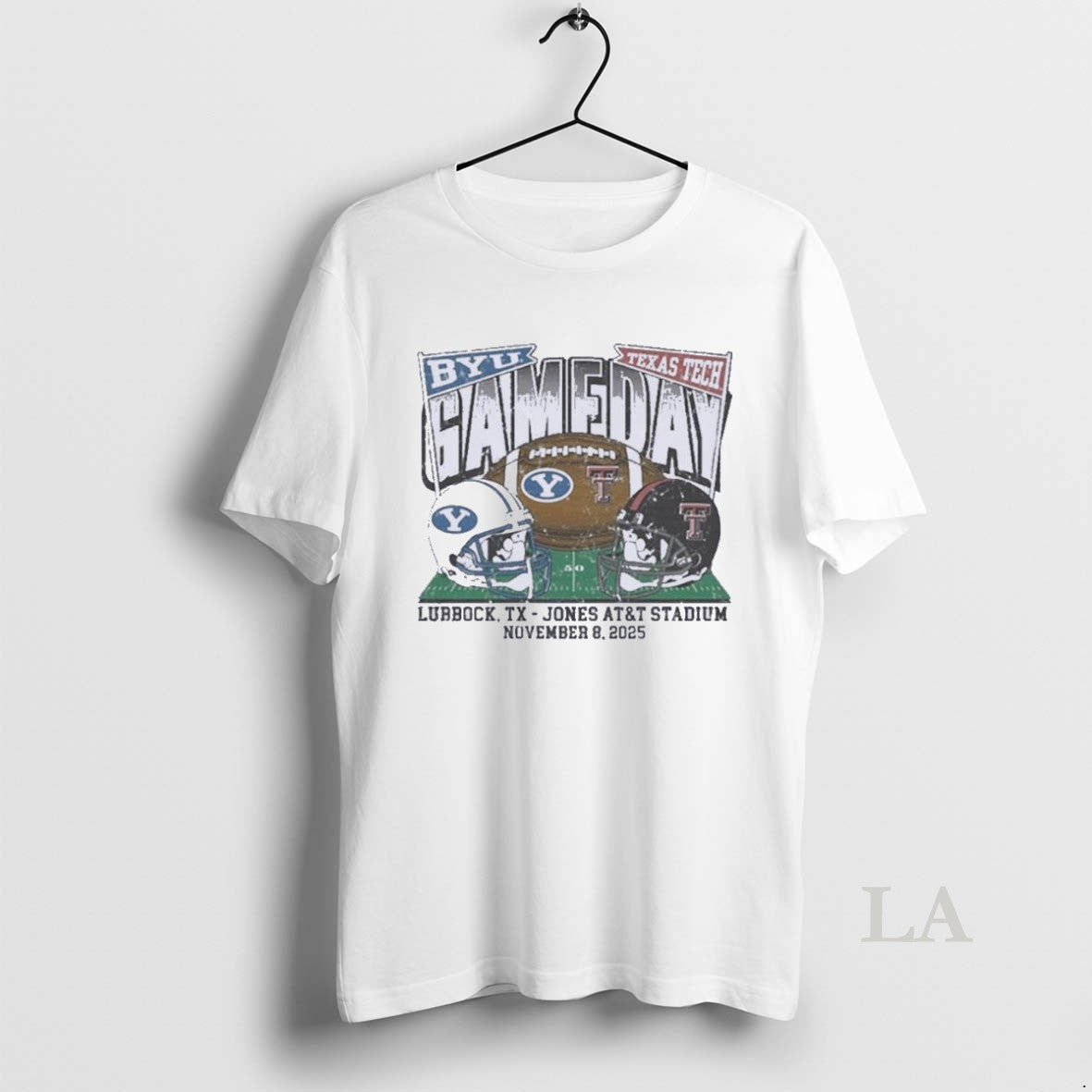Original Texas Tech Vs Byu 2025 Gameday Matchup Helmet Shirt Hoodie Sweatshirt | PurePodTees.com