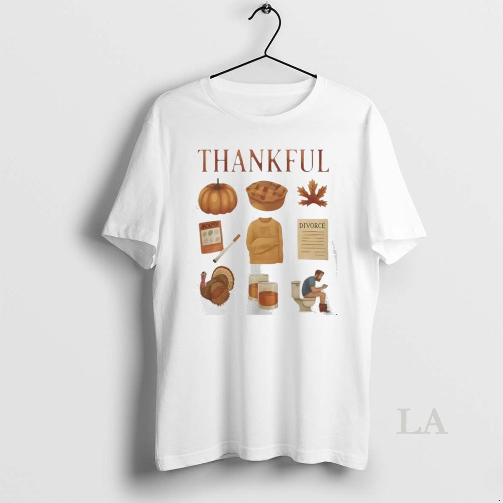 Original Thankful Thanksgiving Doodles Shirt Hoodie Sweatshirt | PurePodTees.com
