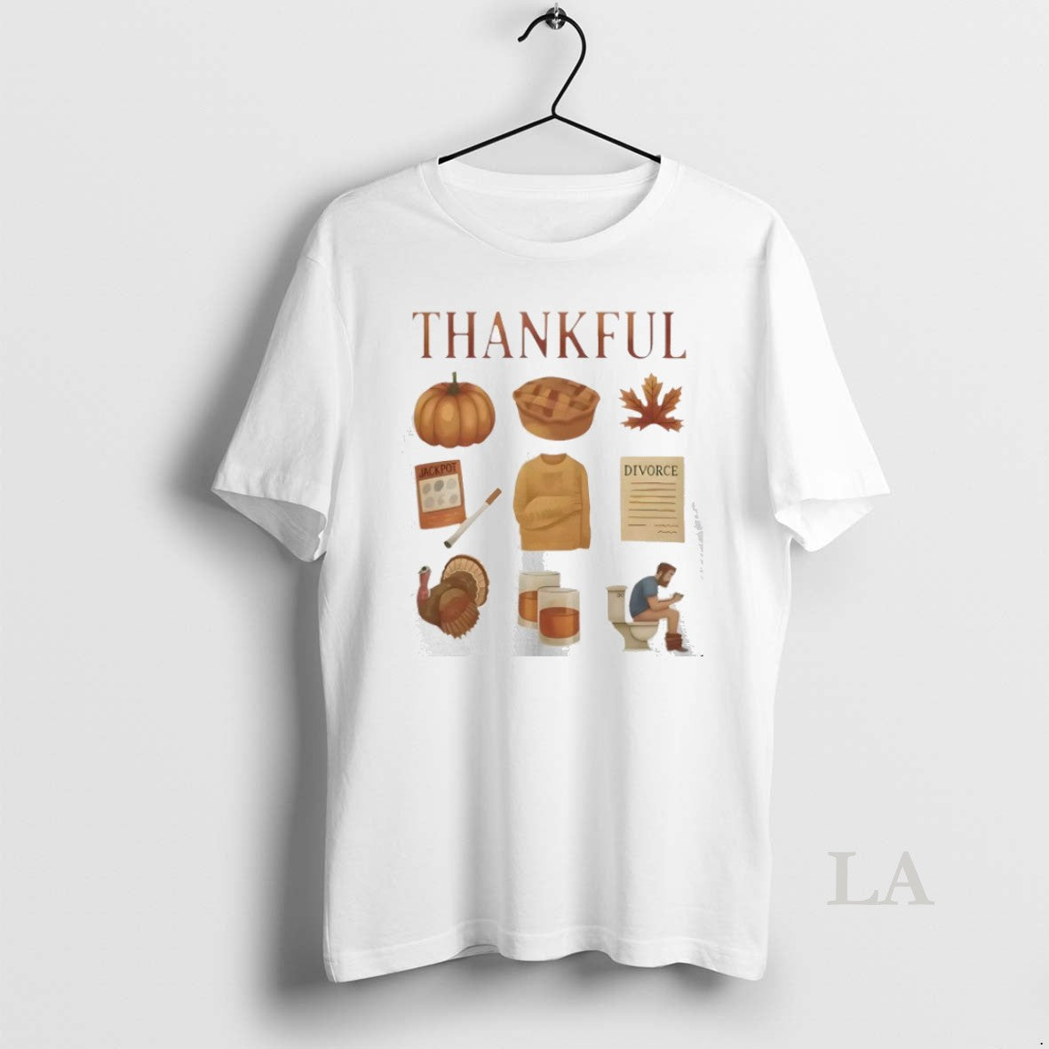 Original Thankful Thanksgiving Doodles Shirt Hoodie Sweatshirt | PurePodTees.com