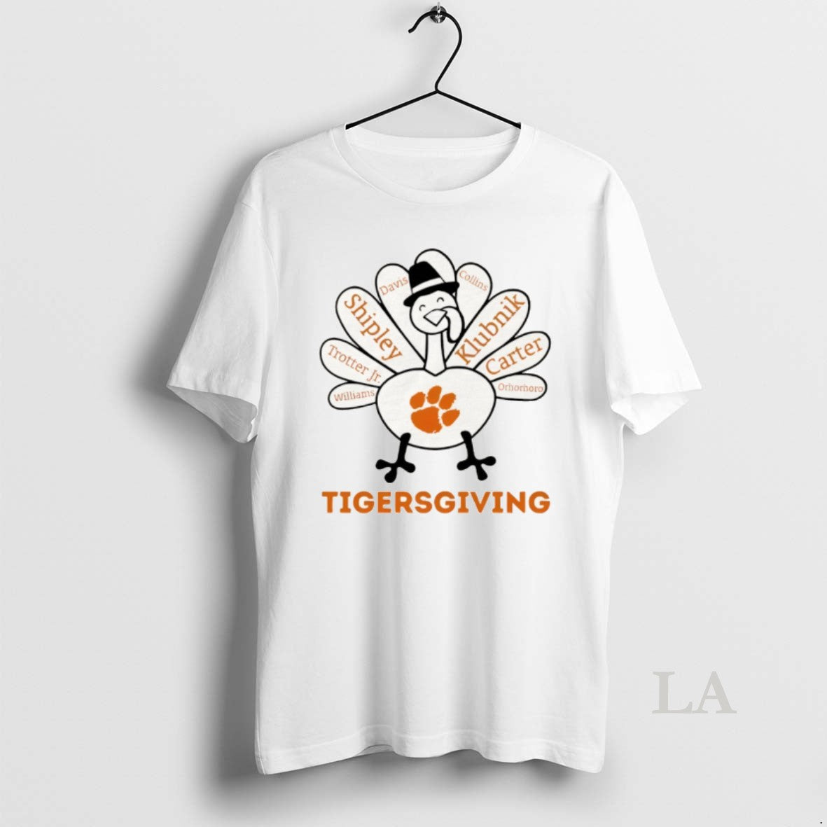 Original Thanksgiving With Clemson Tigers Heroes Shirt Hoodie Sweatshirt | PurePodTees.com