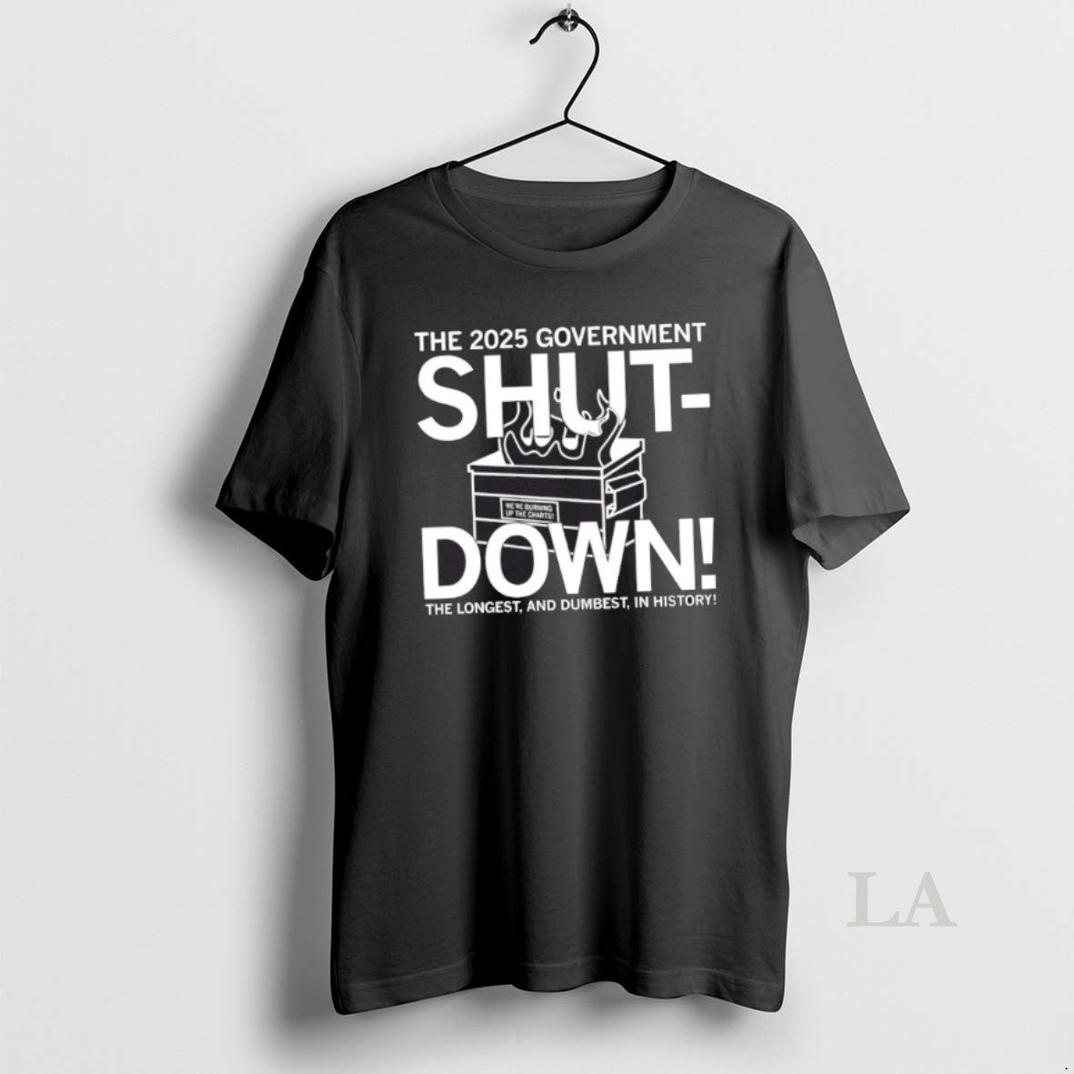 Original The 2025 Government Shutdown The Longest And Dumbest In History Shirt Hoodie Sweatshirt | PurePodTees.com