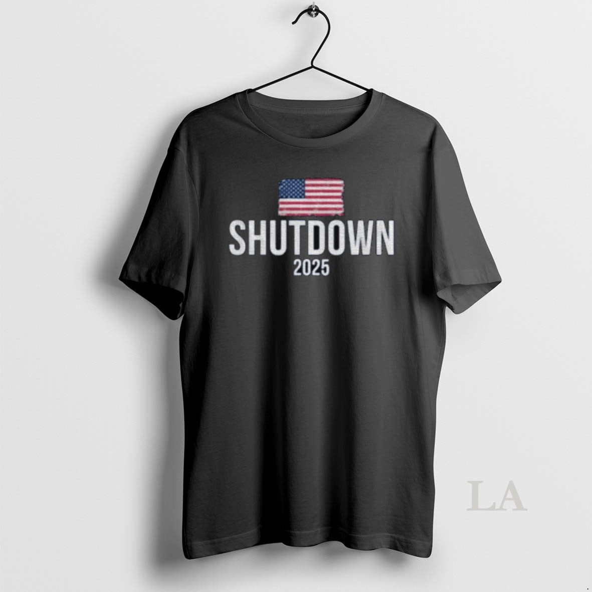 Original The 2025 Shutdown American Flag Shirt Hoodie Sweatshirt | PurePodTees.com