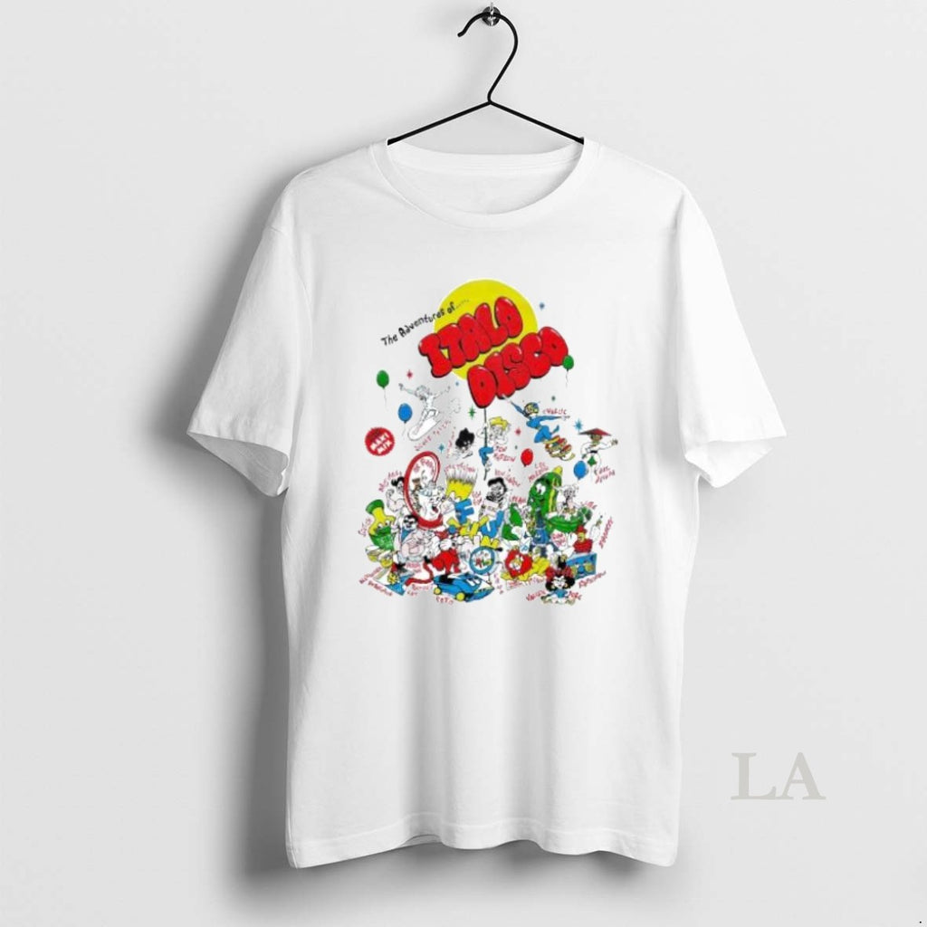 Original The Adventures Of Italo Disco Shirt Hoodie Sweatshirt | PurePodTees.com
