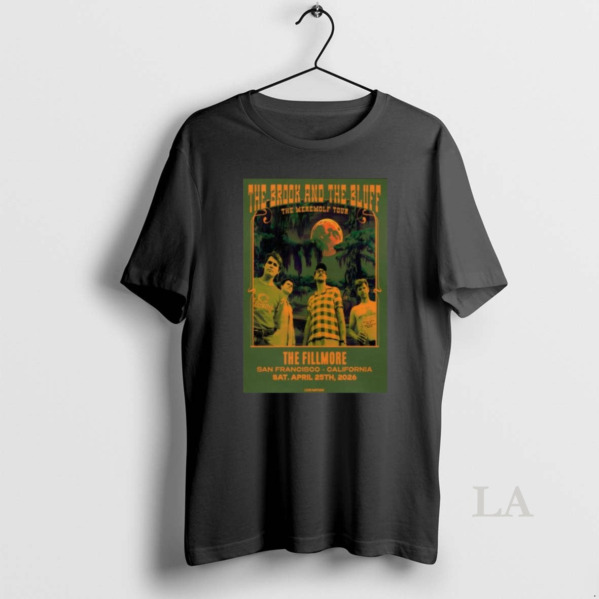 Original The Brook And The Bluff Apr 25 2026 San Francisco Tour Long Sleve Shirt Hoodie Sweatshirt | PurePodTees.com