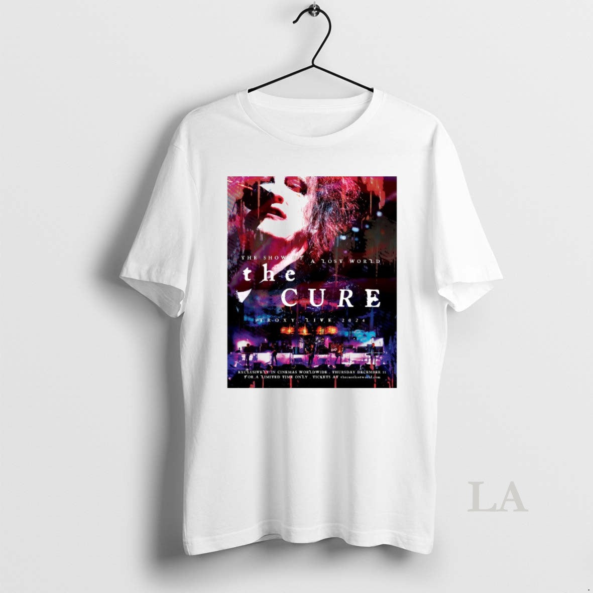 Original The Cure The Show Of A Lost World Troxy Live 2024 Thursday December 11 Shirt Hoodie Sweatshirt | PurePodTees.com