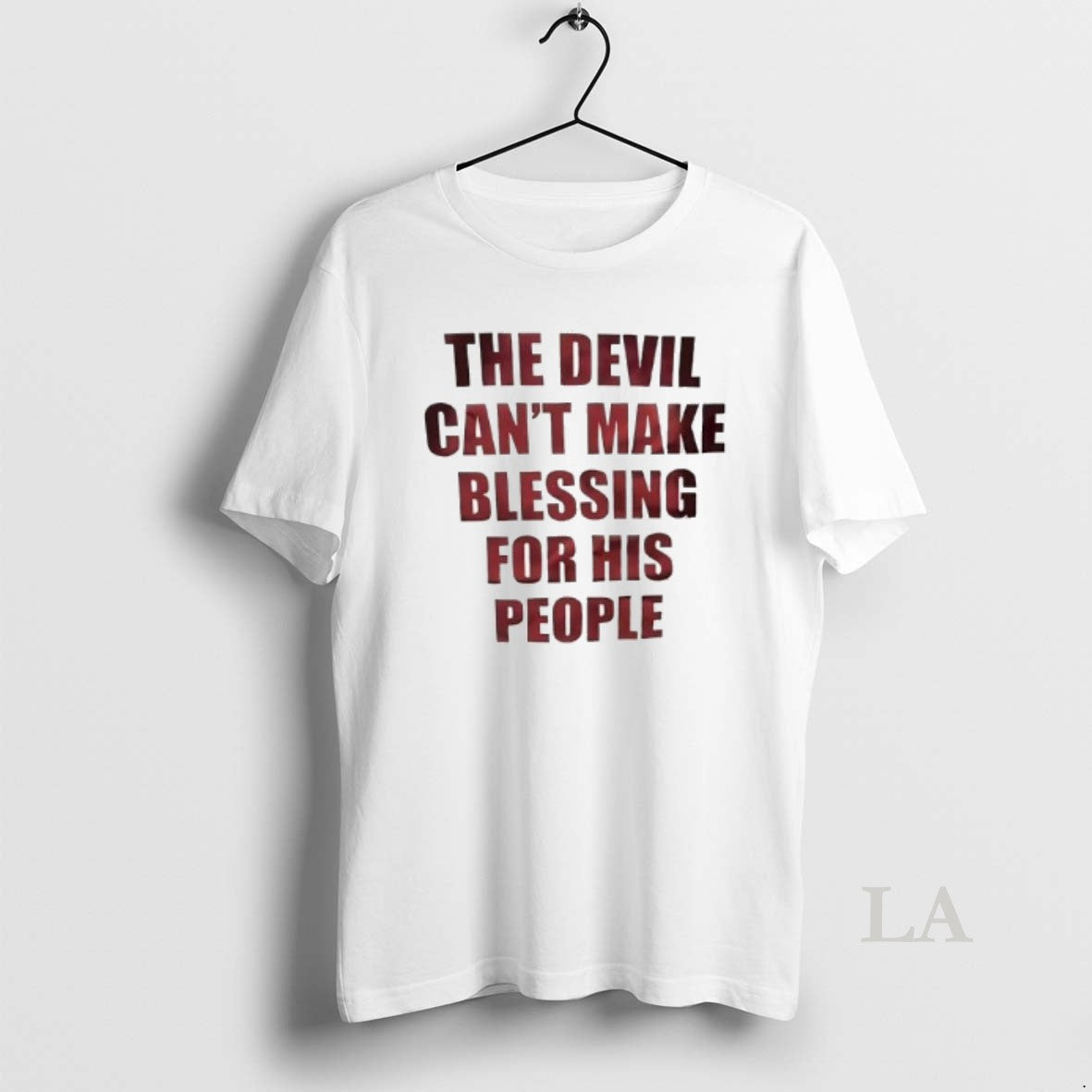 Original The Devil Cant Make Blessing For His People Shirt Hoodie Sweatshirt | PurePodTees.com