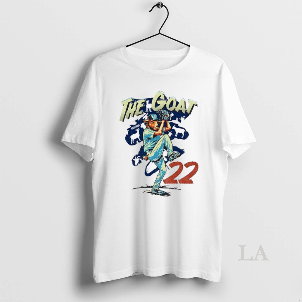 Original The Goat Clayton Kershaw 22 Los Angeles Dodgers Mlb Baseball World Series 2025 Shirt Hoodie Sweatshirt