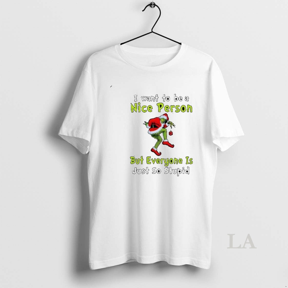 Original The Grinch I Want To Be A Nice Person But Everyone Is Just So Shirt Hoodie Sweatshirt | PurePodTees.com