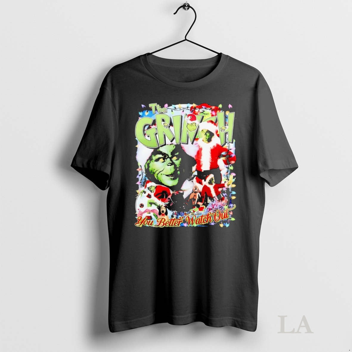 Original The Grinch You Better Watch Out Christmas 2 Sided Shirt Hoodie Sweatshirt | PurePodTees.com