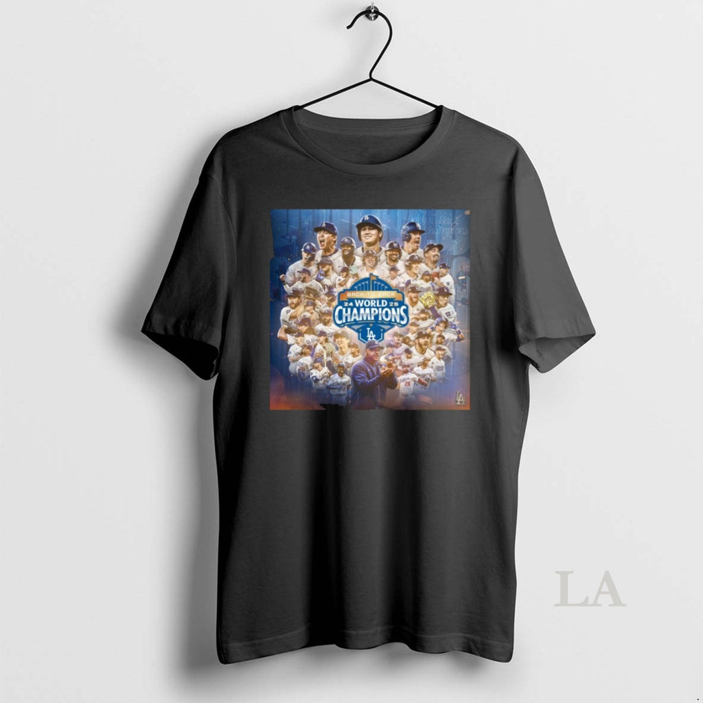 Original The Los Angeles Dodgers Are Back To Back World Series Champions Shirt Hoodie Sweatshirt | PurePodTees.com