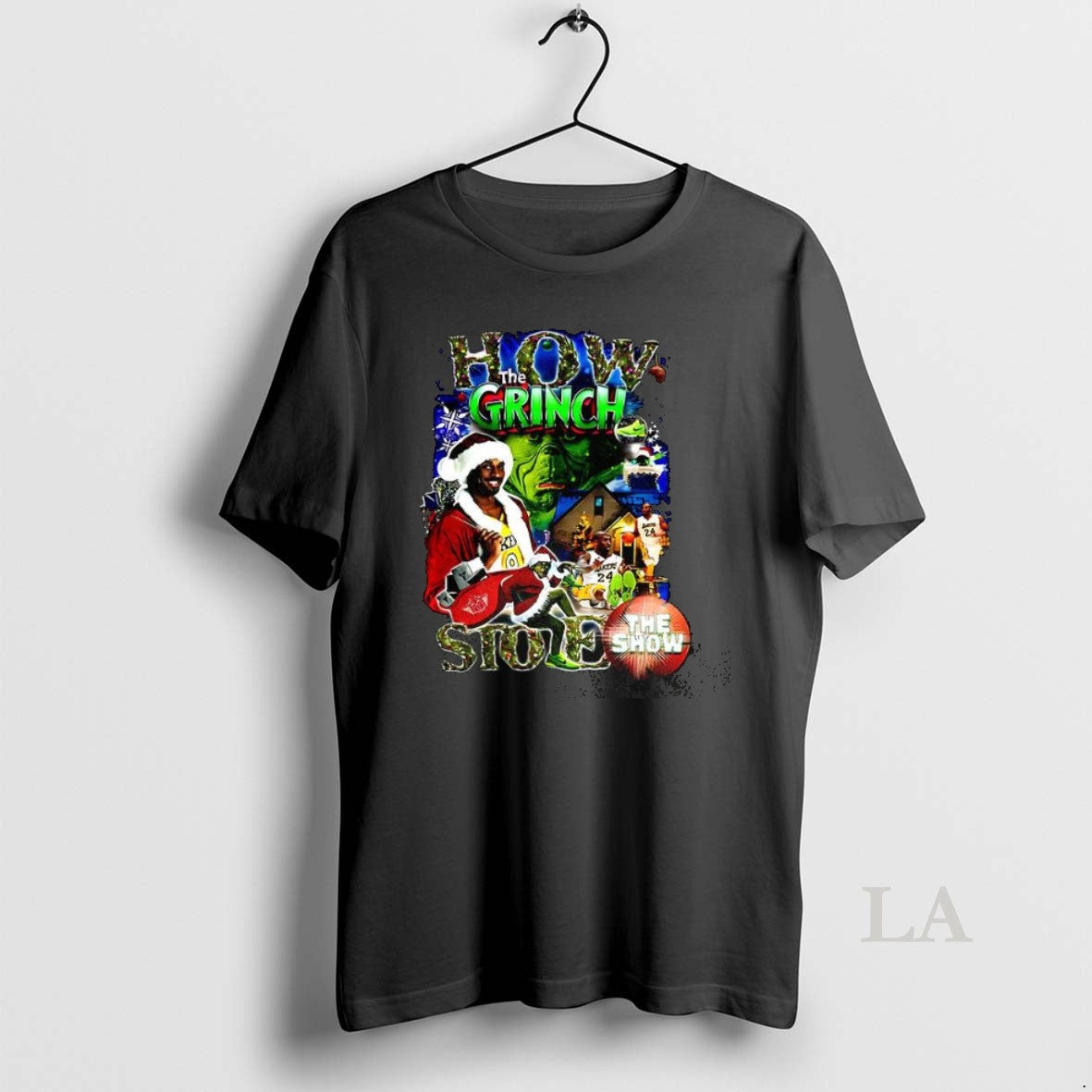 Original The Mamba X How The Grinch Stole The Show Christmas Shirt Hoodie Sweatshirt | PurePodTees.com